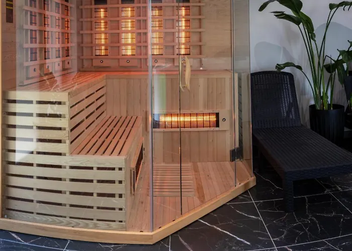 Uroczy Belle View Jacuzzi Sauny Centrum